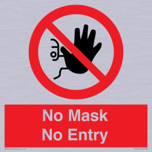 No Mask No Entry